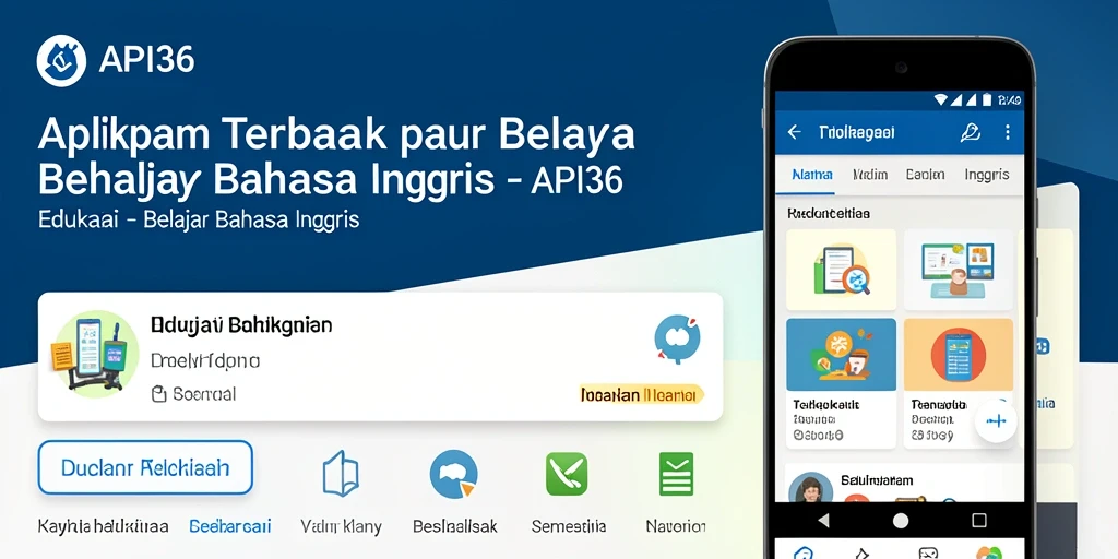 Tampilan antarmuka API36 yang menarik dan mudah digunakan.