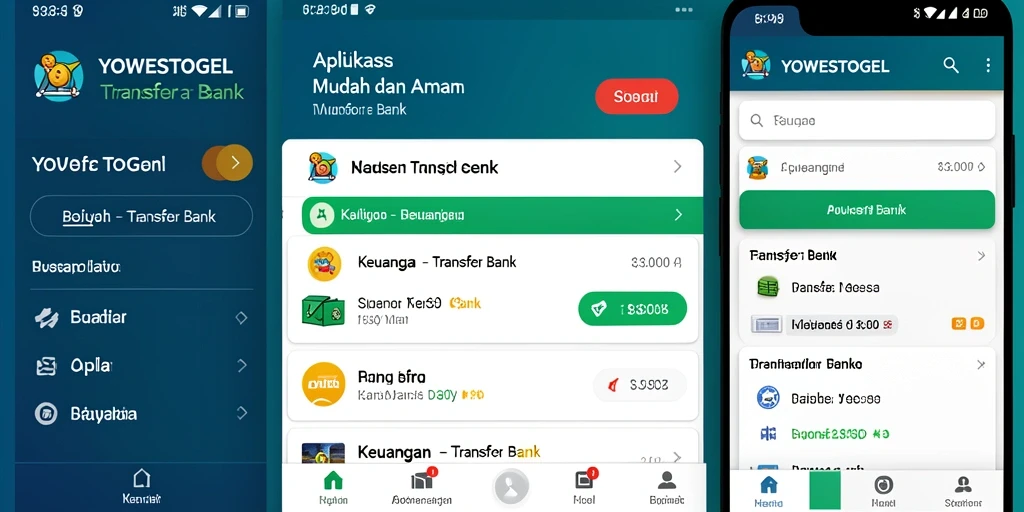 Tampilan antarmuka aplikasi YOWESTOGEL yang intuitif dan sederhana.