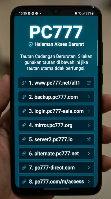 Link Alternatif pc777 untuk Pengguna Android Indonesia